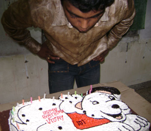 happy birthday to you, make a wish blow the candle