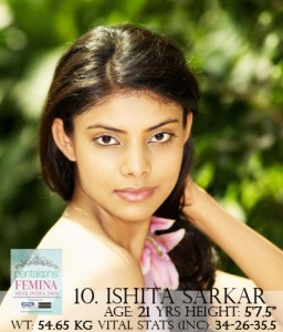 Ishita Sarkar - Femina Miss Golden Heart 