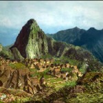 the Incan site of Machu Picchu