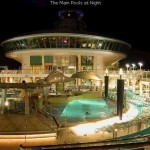 Explorer of the Seas - Main pool side - Night view