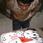 happy birthday to you, make a wish blow the candle