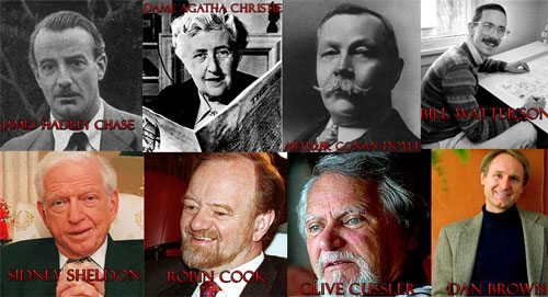 Most favourite fictional authors