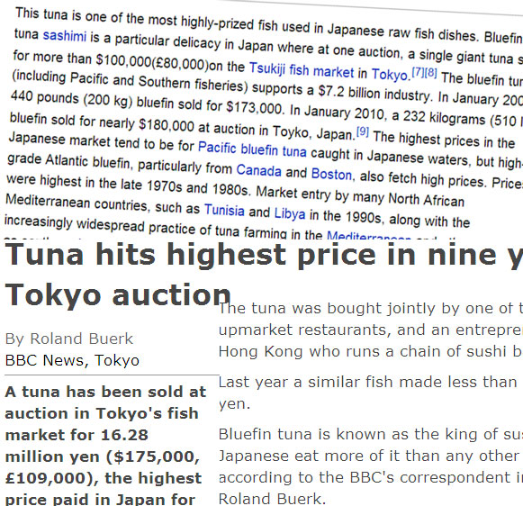 Post image for A fish was sold for $180,000